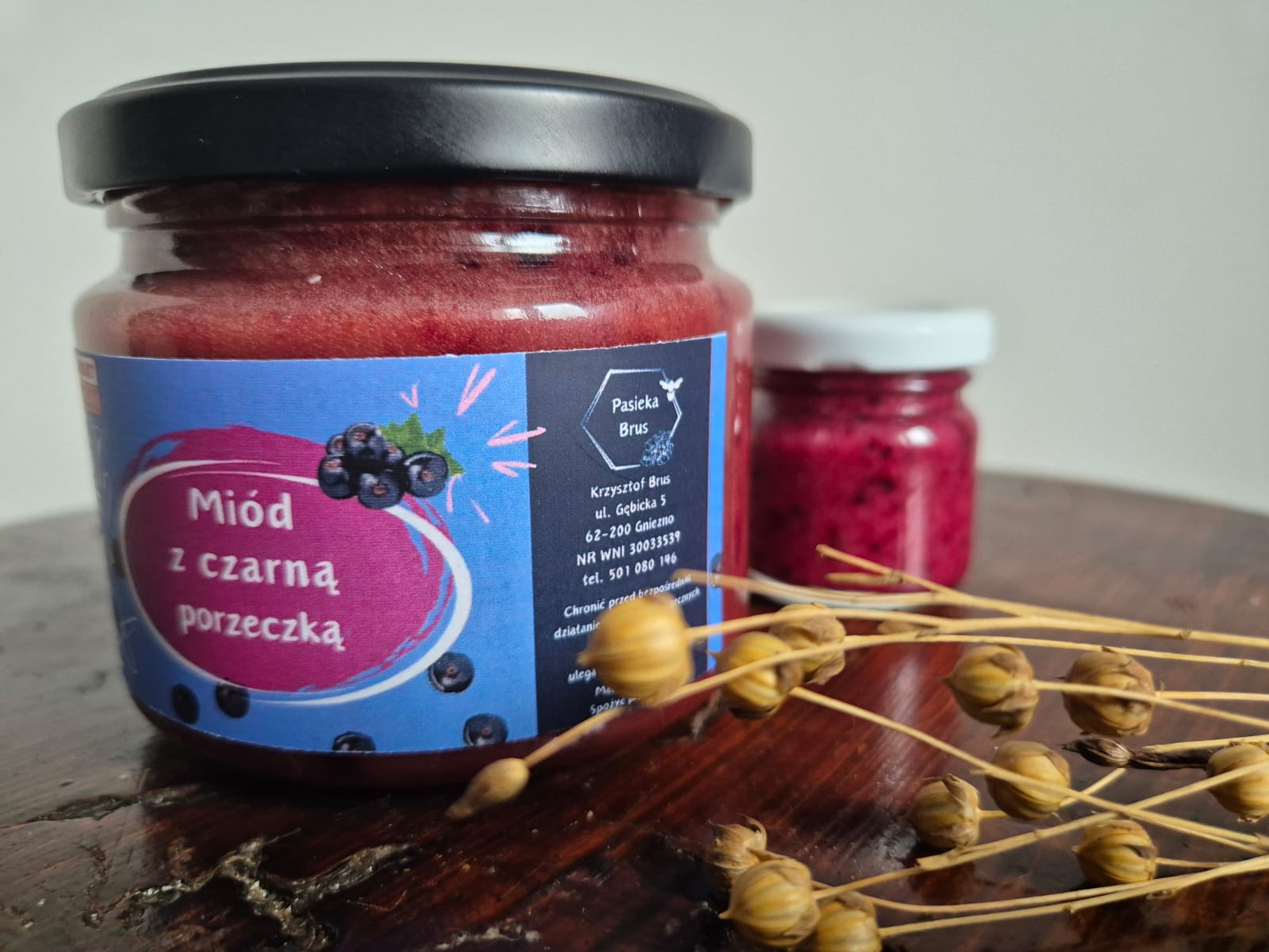 Miód z czarną porzeczką - obrazek 5
