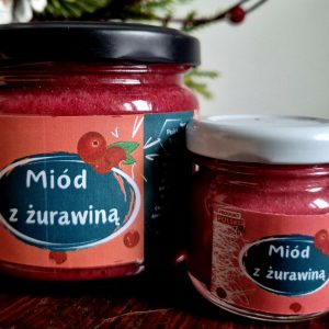 Miód z żurawiną
