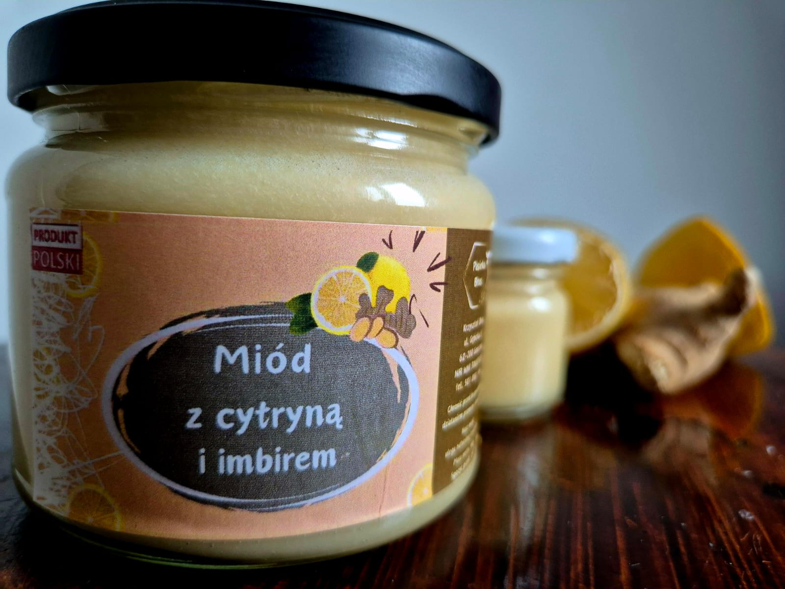 Miód z cytryną i imbirem - obrazek 4