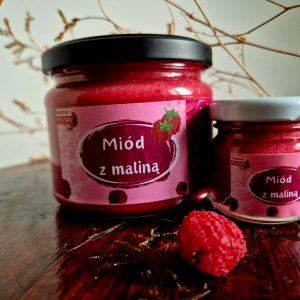 Miód z maliną