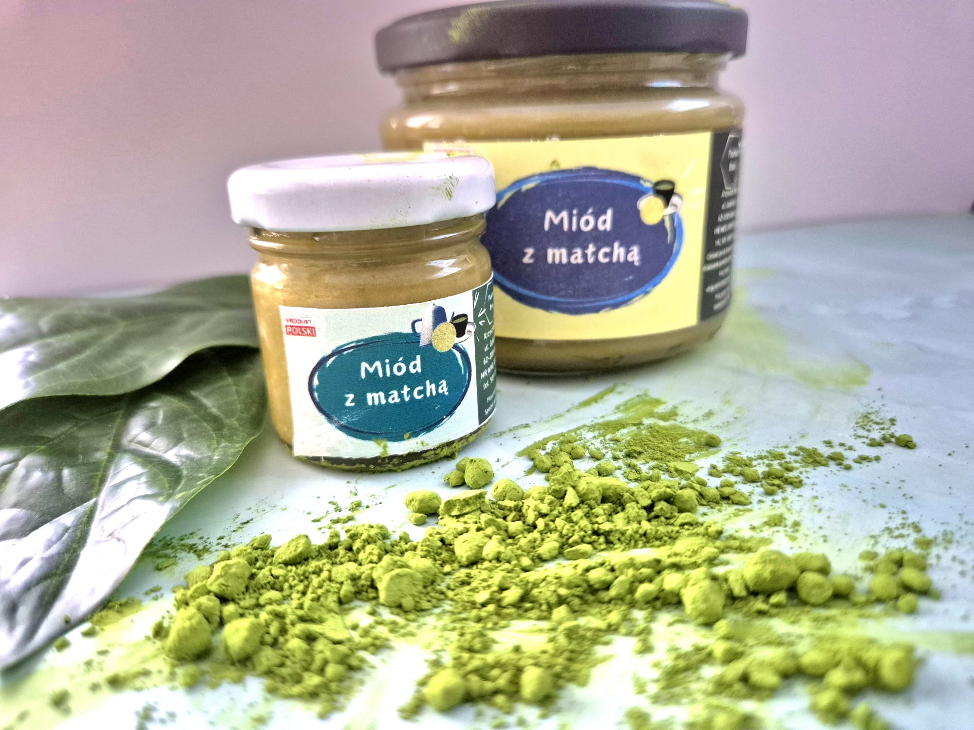 Miód z matchą